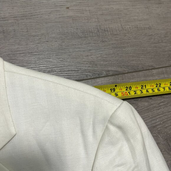 Alfani Mens Dinner Jacket Blazer Size Medium NWT White Wedding Season NWT - Picture 9 of 11